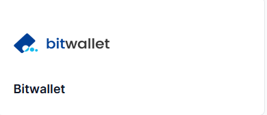 出金方法から「Bitwallet」を選択する