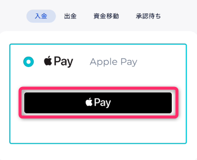 「Pay」をクリックして決済する