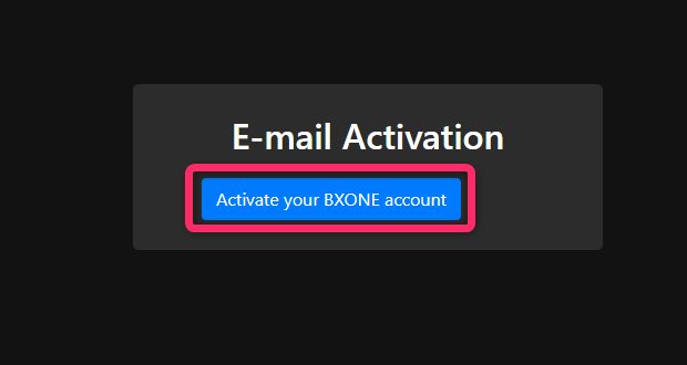アカウント登録完了